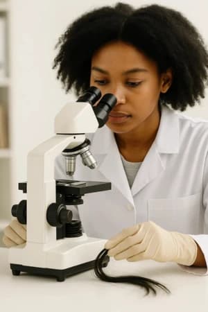 Compreender bases da pele, fios e couro cabeludo