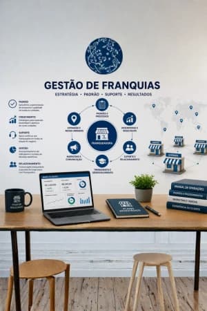 Ensinar gestão estratégica de franquias