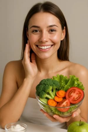 Relacionar nutrição, pele, cabelo e composição corporal