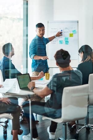 Planejar metas, papéis e rotinas para alta entrega