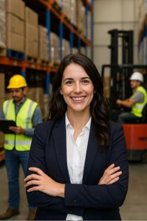 Gerir cadeias logísticas internas e internacionais