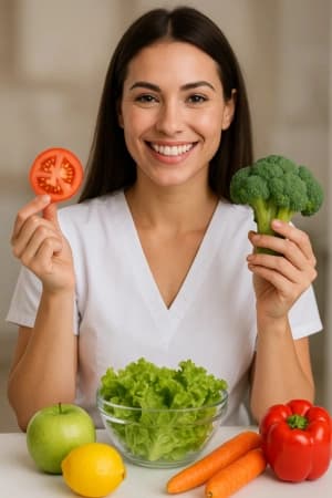 Elaborar condutas nutricionais para equilíbrio estético