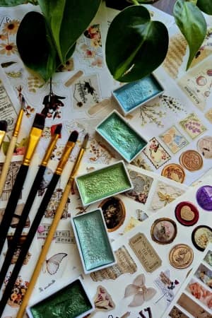 Desenvolver sensibilidade simbólica por meio da colagem