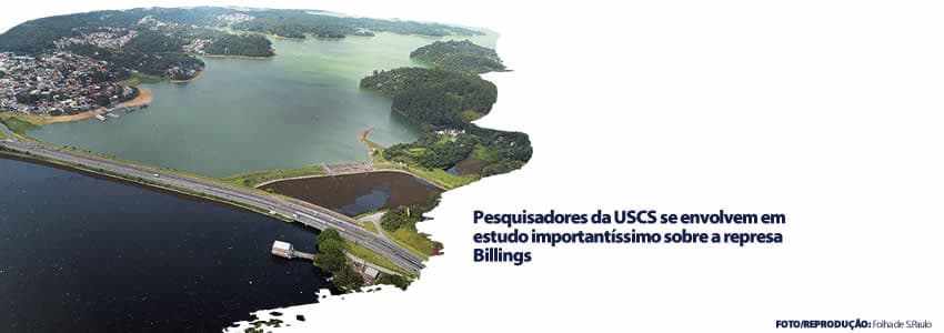 Pesquisadores da USCS se envolvem em estudo importantíssimo sobre a represa Billings 