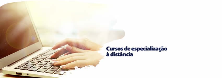Cursos de especialização à distância