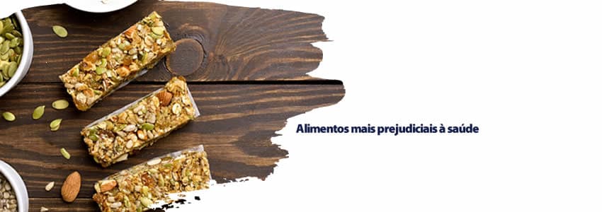 Alimentos mais prejudiciais à saúde 