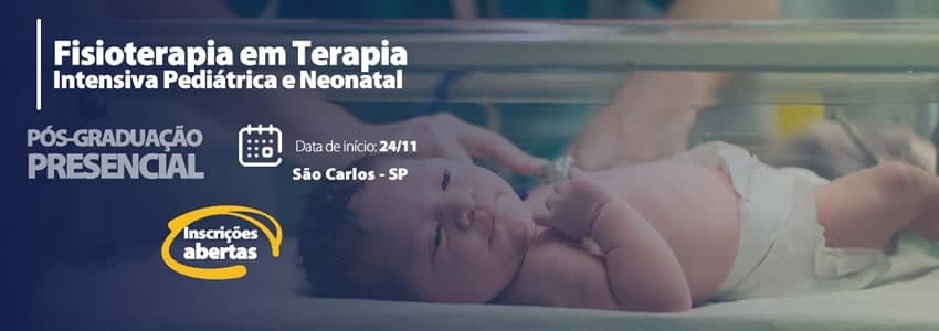 Pós-graduação em Fisioterapia em Terapia Intensiva Pediátrica e Neonatal em São Carlos 