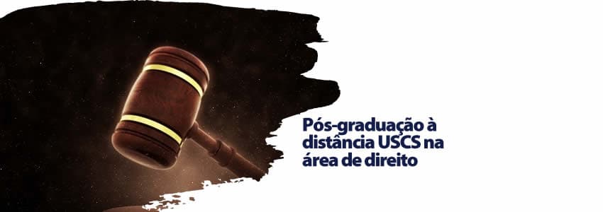Pós-graduação à distância USCS na área de direito 