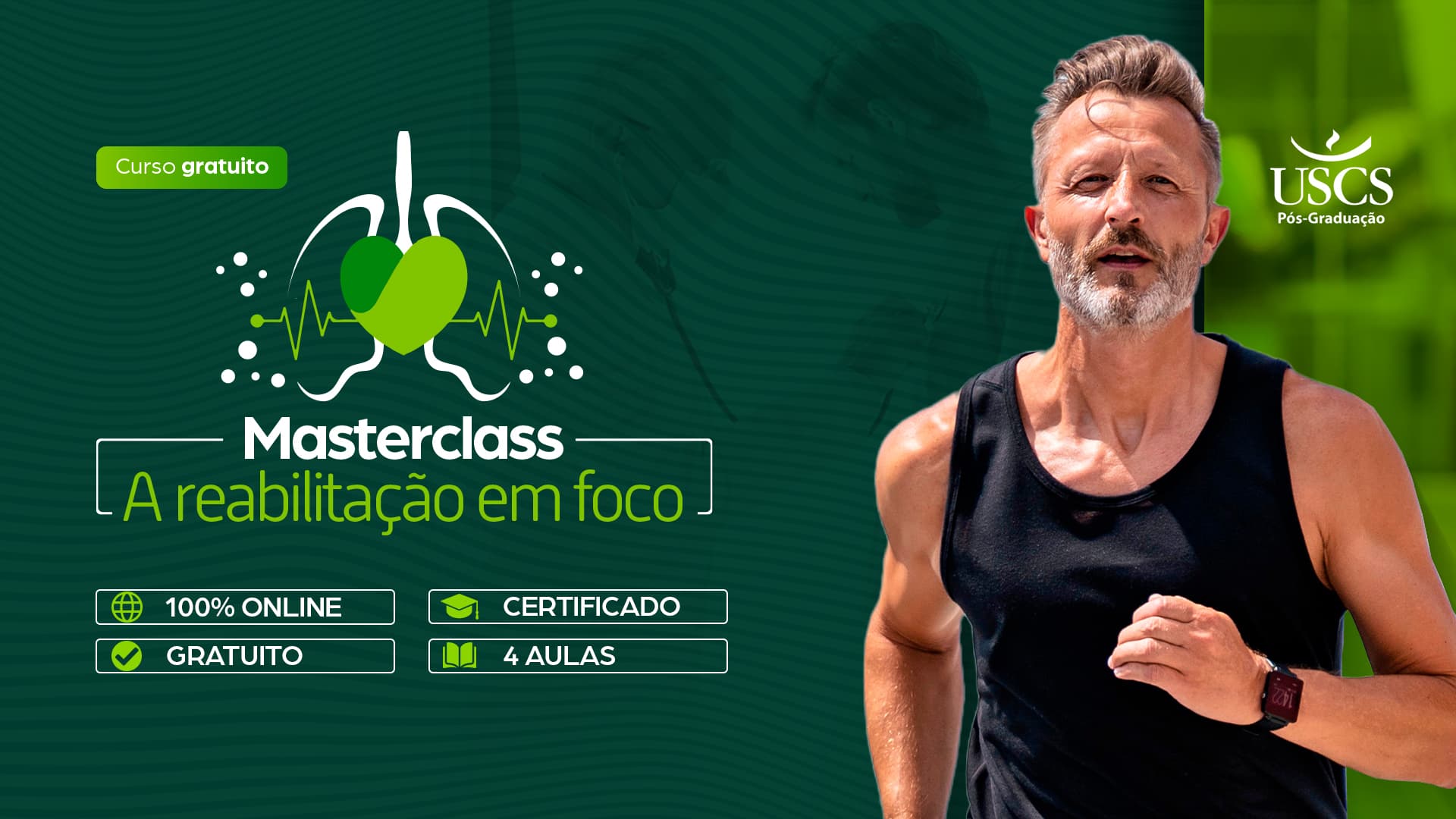 Curso Gratuito de Fisioterapia: Masterclass 'A reabilitação em foco'
