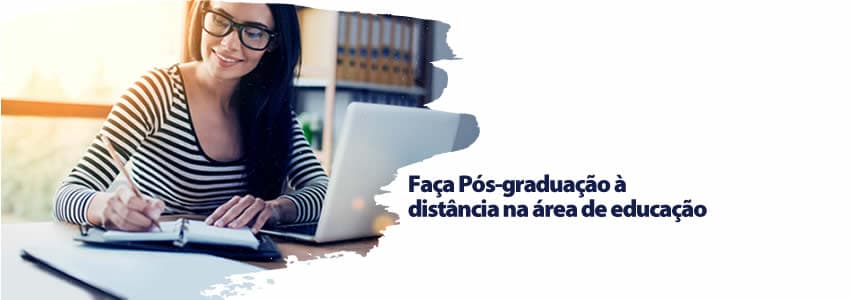 Faça Pós-graduação à distância na área de educação