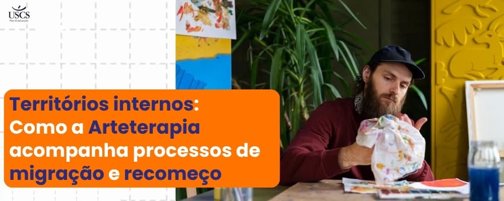 Territórios internos: como a Arteterapia acompanha processos de migração e recomeço