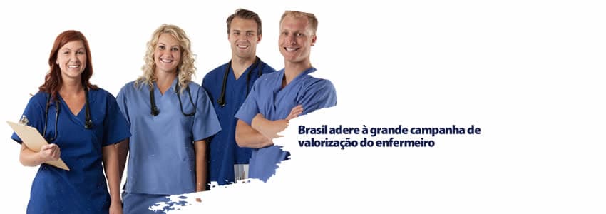 Brasil adere à grande campanha de valorização do enfermeiro