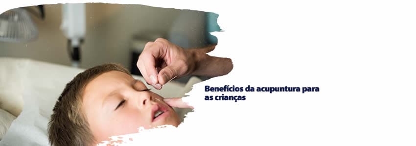 Benefícios da acupuntura para as crianças