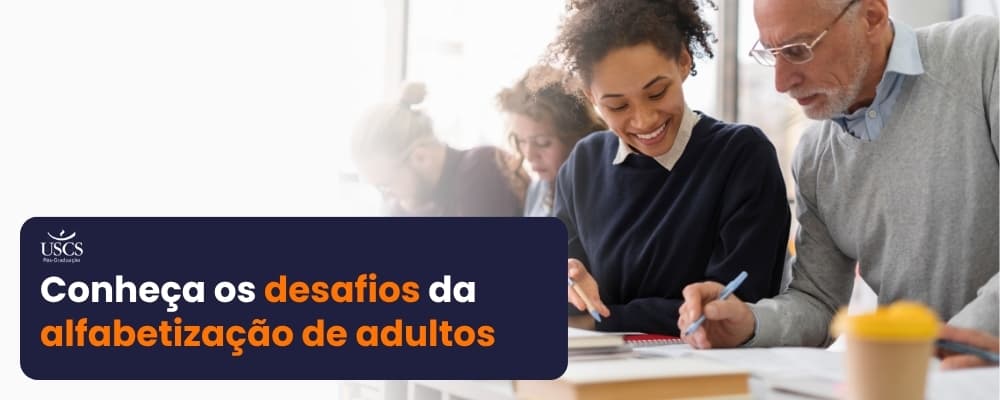 Os desafios da alfabetização de adultos no Brasil