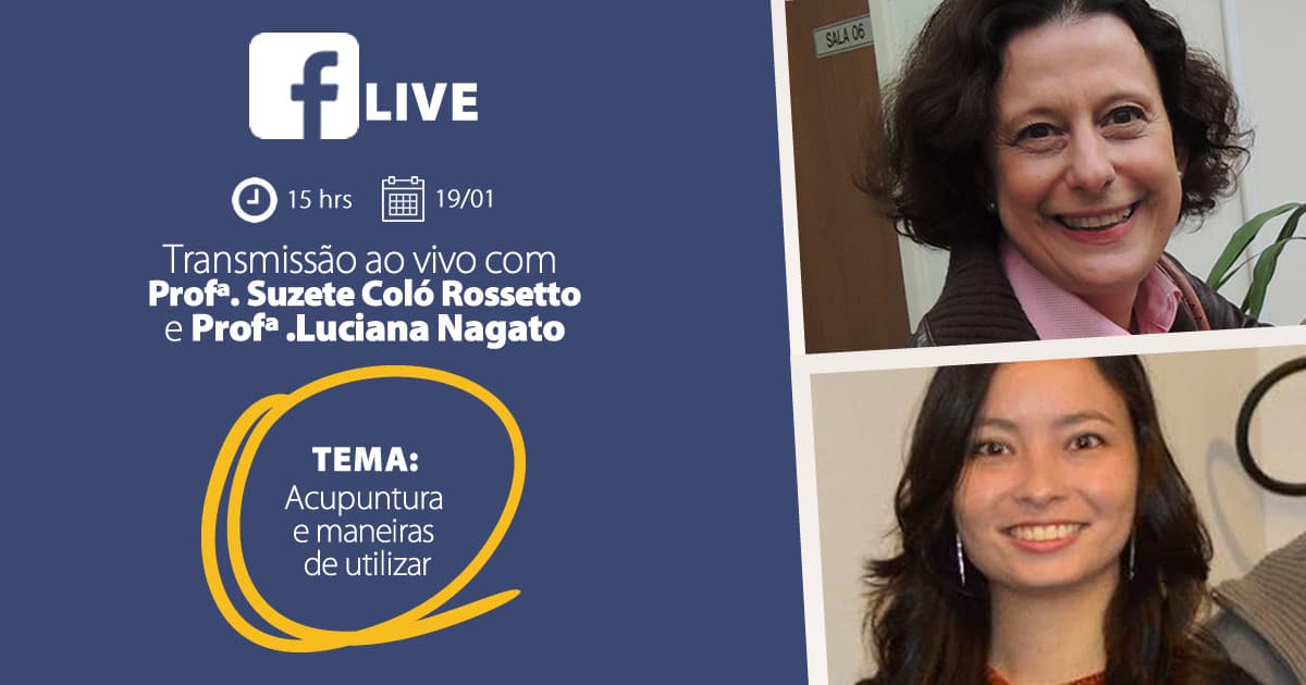 Live: Acupuntura e maneiras de utilizar