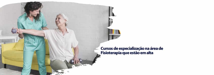 Cursos de especialização na área de Fisioterapia que estão em alta