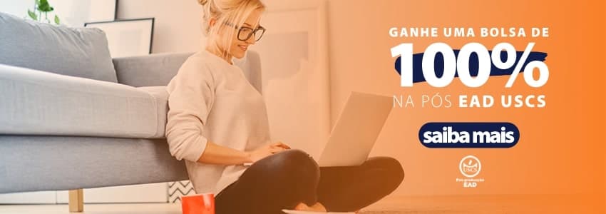 Pós-Graduação USCS EAD: ganhe uma bolsa 100%
