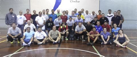 Mais de 40 alunos presentes no Curso de Treinador de Futsal - São Paulo! 