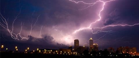 Dicas para se proteger de raios durante tempestades