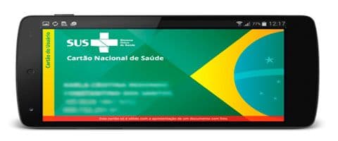 Ministério da Saúde disponibiliza aplicativo do cartão SUS