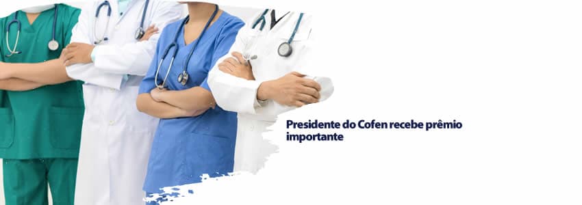 Presidente do Cofen recebe prêmio importante