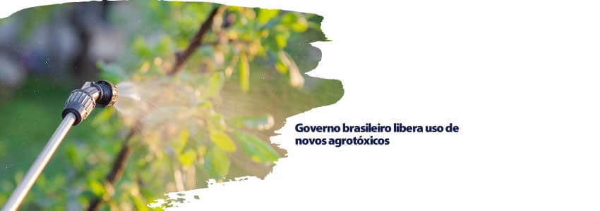 Governo brasileiro libera uso de novos agrotóxicos