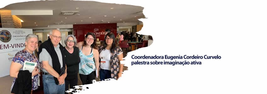 Coordenadora Eugenia Cordeiro Curvelo palestra sobre imaginação ativa