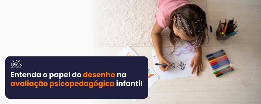 Como o desenho infantil revela a estrutura de pensamento?