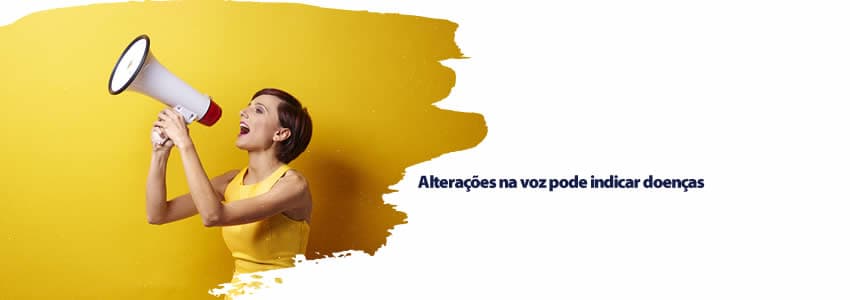 Alterações na voz pode indicar doenças
