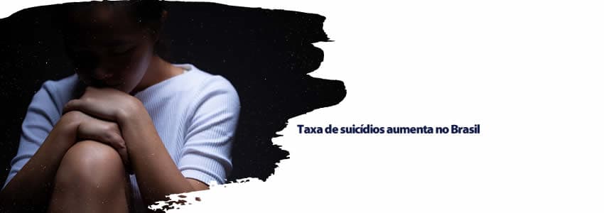 Taxa de suicídios aumenta no Brasil