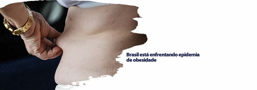 Brasil está enfrentando epidemia de obesidade