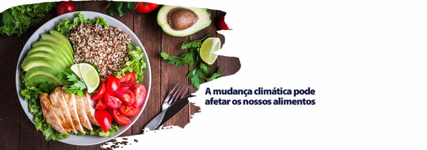 A mudança climática pode afetar os nossos alimentos