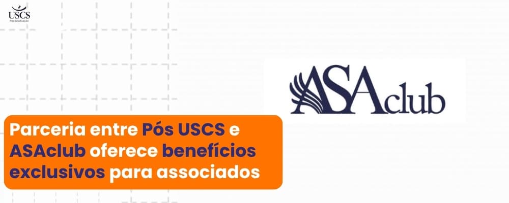 Parceria entre Pós USCS e ASAclub oferece benefícios exclusivos para associados
